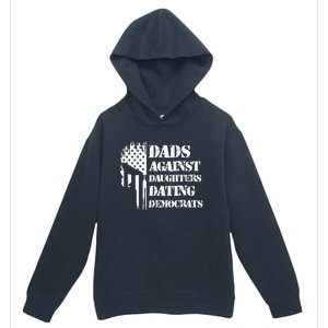 Dads Against Daughters Dating Democrats Patriotic Skull Urban Pullover Hoodie