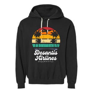 Desantis Airlines Garment-Dyed Fleece Hoodie