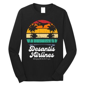 Desantis Airlines Long Sleeve Shirt