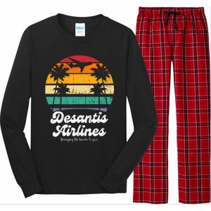 Desantis Airlines Long Sleeve Pajama Set