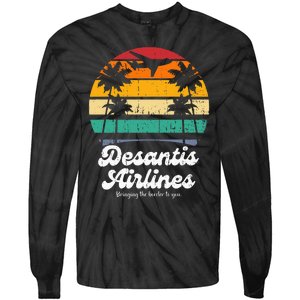 Desantis Airlines Tie-Dye Long Sleeve Shirt