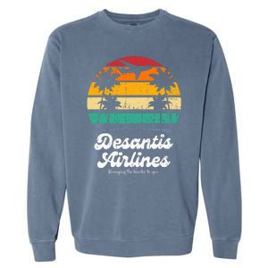 Desantis Airlines Garment-Dyed Sweatshirt