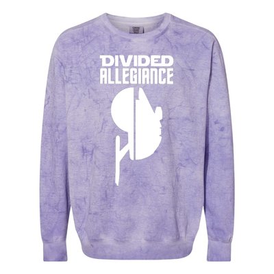 Divided Allegiance Colorblast Crewneck Sweatshirt