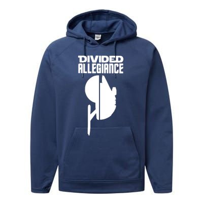 Divided Allegiance Performance Fleece Hoodie