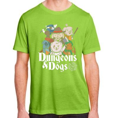 Dungeons And Dogs Adult ChromaSoft Performance T-Shirt