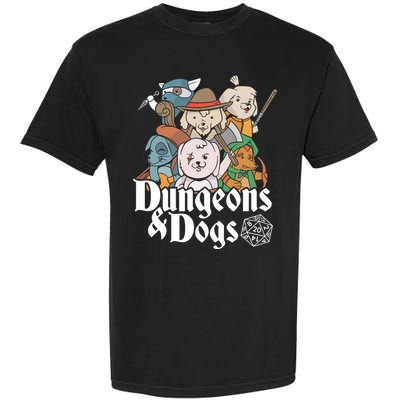 Dungeons And Dogs Garment-Dyed Heavyweight T-Shirt