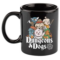 Dungeons And Dogs 11oz C Handle Ceramic Mug