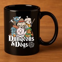 Dungeons And Dogs 11oz C Handle Ceramic Mug