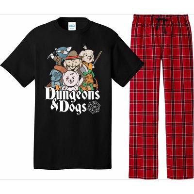 Dungeons And Dogs Pajama Set