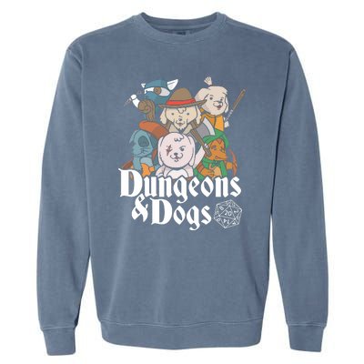 Dungeons And Dogs Garment-Dyed Sweatshirt