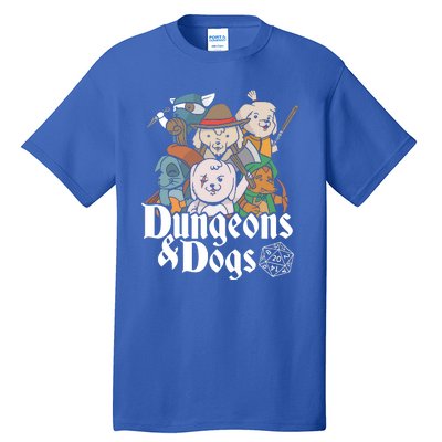 Dungeons And Dogs Tall T-Shirt