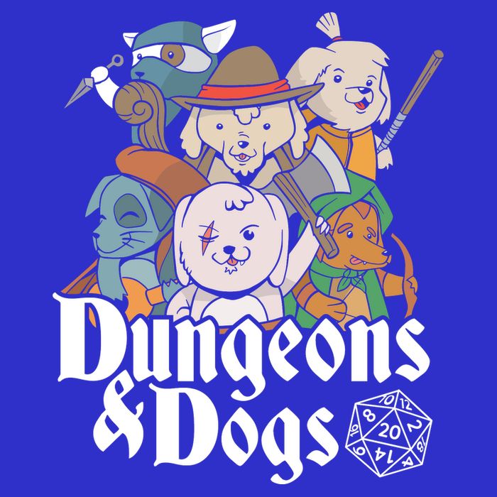 Dungeons And Dogs 16 in Basic Backpack