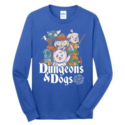 Dungeons And Dogs Tall Long Sleeve T-Shirt