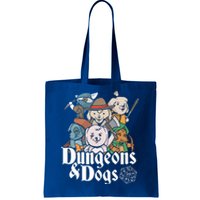 Dungeons And Dogs Tote Bag