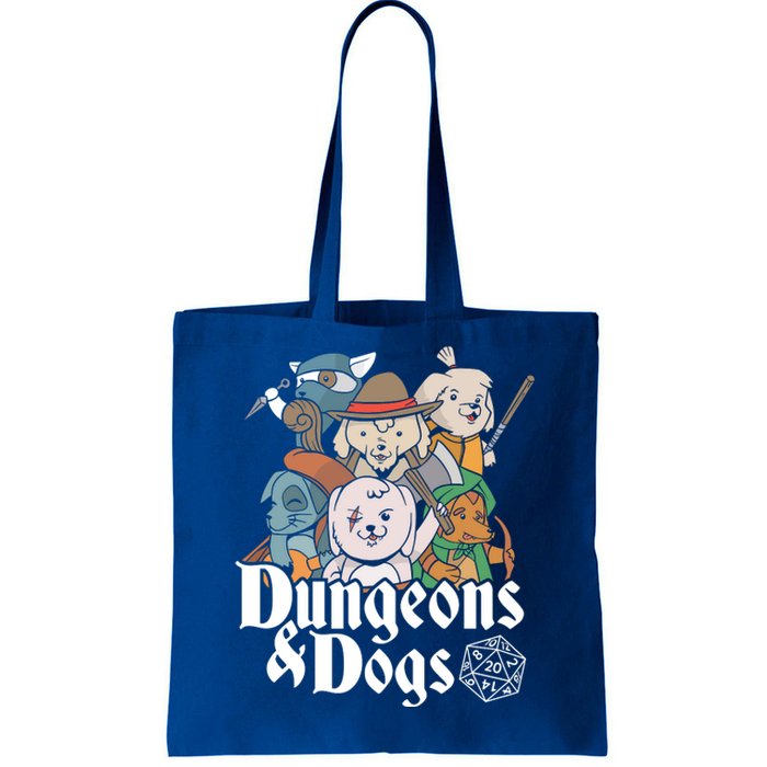 Dungeons And Dogs Tote Bag