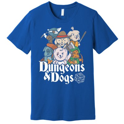 Dungeons And Dogs Premium T-Shirt