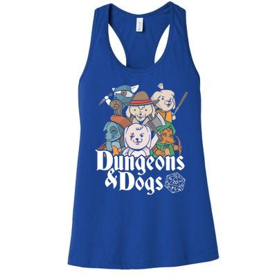 Dungeons And Dogs Women's Racerback Tank