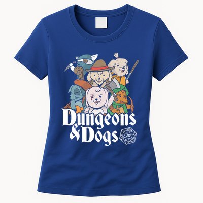 Dungeons And Dogs Womens T-Shirt