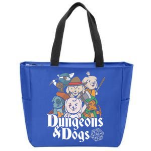 Dungeons And Dogs Zip Tote Bag