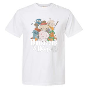 Dungeons And Dogs Garment-Dyed Heavyweight T-Shirt