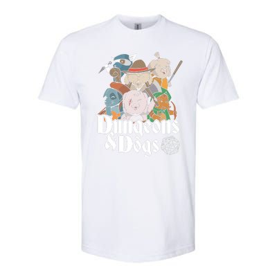 Dungeons And Dogs Softstyle CVC T-Shirt