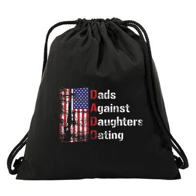 Dads Against Daughters Dating DADD Fathers Day Gift Drawstring Bag
