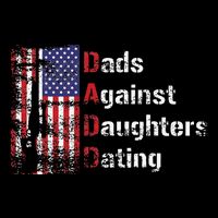 Dads Against Daughters Dating DADD Fathers Day Gift Drawstring Bag