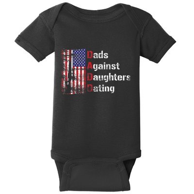 Dads Against Daughters Dating DADD Fathers Day Gift Baby Bodysuit