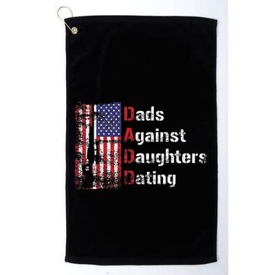 Dads Against Daughters Dating DADD Fathers Day Gift Golf Towel