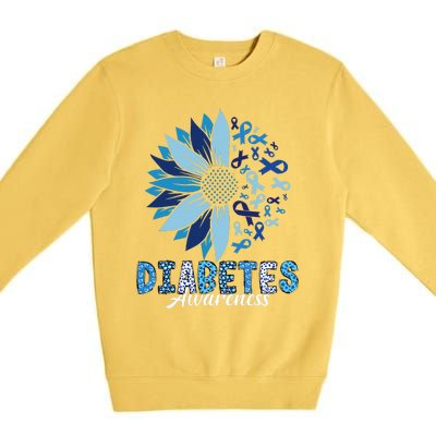 Diabetes Awareness Premium Crewneck Sweatshirt