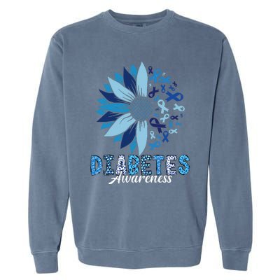 Diabetes Awareness Garment-Dyed Sweatshirt