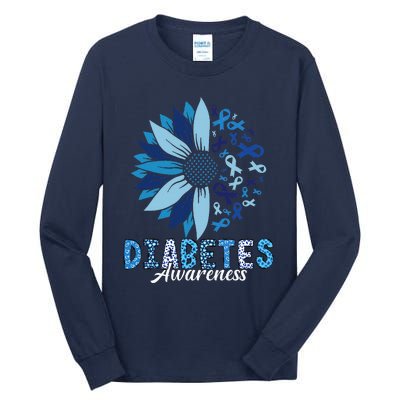 Diabetes Awareness Tall Long Sleeve T-Shirt