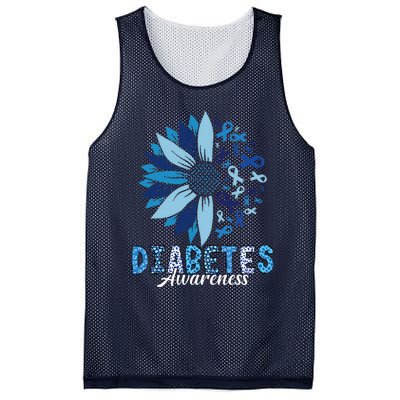 Diabetes Awareness Mesh Reversible Basketball Jersey Tank