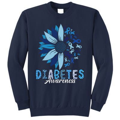 Diabetes Awareness Tall Sweatshirt