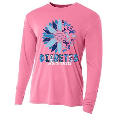 Diabetes Awareness Cooling Performance Long Sleeve Crew