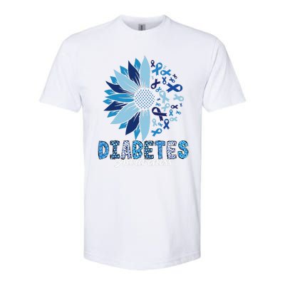 Diabetes Awareness Softstyle CVC T-Shirt