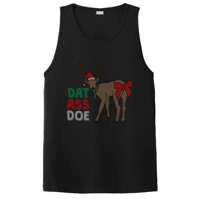 Dat Ass Doe Reindeer Naughty Funny Christmas Gift PosiCharge Competitor Tank