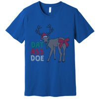 Dat Ass Doe Reindeer Naughty Funny Christmas Gift Premium T-Shirt