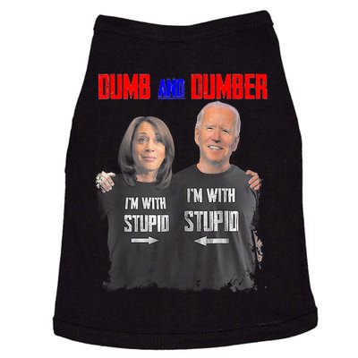 Dumb And Dumber Haris And Biden Vote For Trump 2024 Doggie Tank