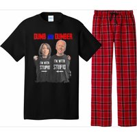 Dumb And Dumber Haris And Biden Vote For Trump 2024 Pajama Set