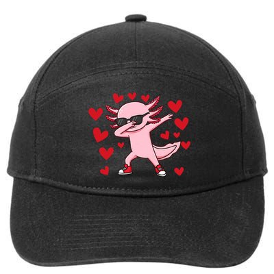 Dabbing Axolotl Dab Axolotl 7-Panel Snapback Hat