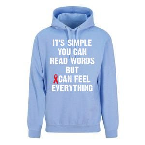 Dyslexia Awareness Day Dyslexics Can Feel Everything Funny Gift Unisex Surf Hoodie