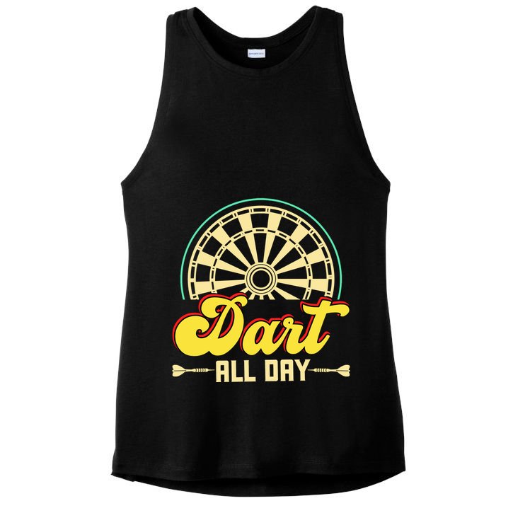 Dart All Day Ladies PosiCharge Tri-Blend Wicking Tank
