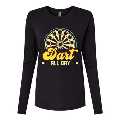 Dart All Day Womens Cotton Relaxed Long Sleeve T-Shirt