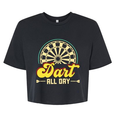 Dart All Day Bella+Canvas Jersey Crop Tee