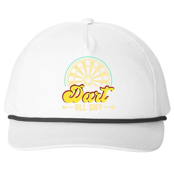 Dart All Day Snapback Five-Panel Rope Hat