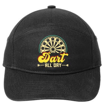 Dart All Day 7-Panel Snapback Hat