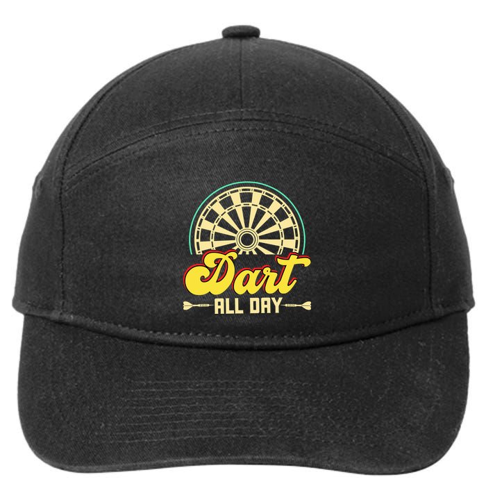 Dart All Day 7-Panel Snapback Hat