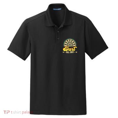 Dart All Day Dry Zone Grid Polo
