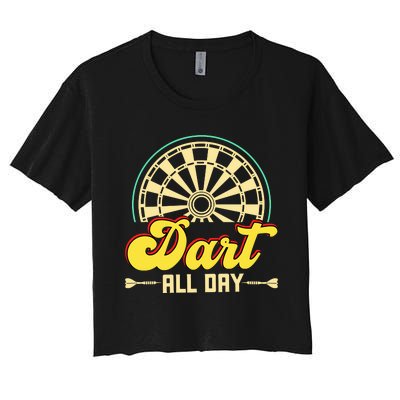 Dart All Day Women's Crop Top Tee